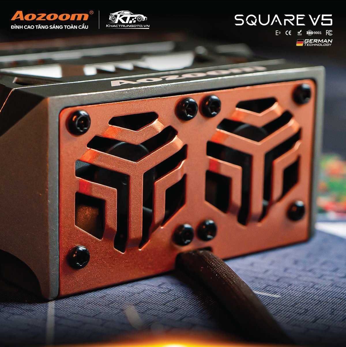 Siêu Phẩm Tăng Sáng Sắp Ra Mắt Bi Led Aozoom Square V5 11